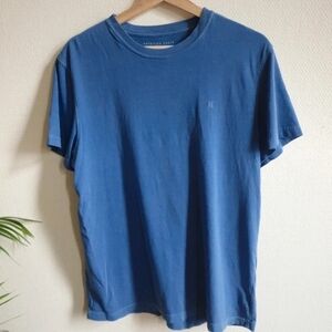 American Eagle Men's Blue Crewneck Tee 100% Cotton